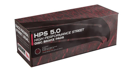Hawk Performance HPS 5.0 Front Brake Pads for Chevrolet Corvette (2010 - 2013) - High Friction Street Disc Brake Pads | hawkHB531B.570 - JDMuscleSPK4326750