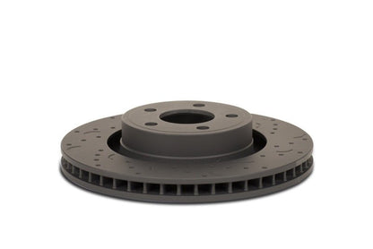 Hawk Performance Talon 320mm Rear Drilled and Slotted Brake Rotor for 2015 - 2016 Ford Mustang | hawkHTC5385 - JDMuscleSPK185858