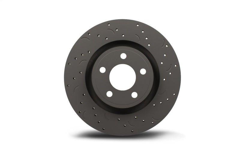 Hawk Performance Talon 320mm Rear Drilled and Slotted Brake Rotor for 2015 - 2016 Ford Mustang | hawkHTC5385 - JDMuscleSPK185858