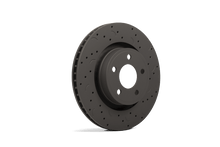 Hawk Performance Talon Rear Drilled and Slotted Brake Rotor Set for 2011 - 2013 Ford Mustang | hawkHTC4051 - JDMuscleSPK185834