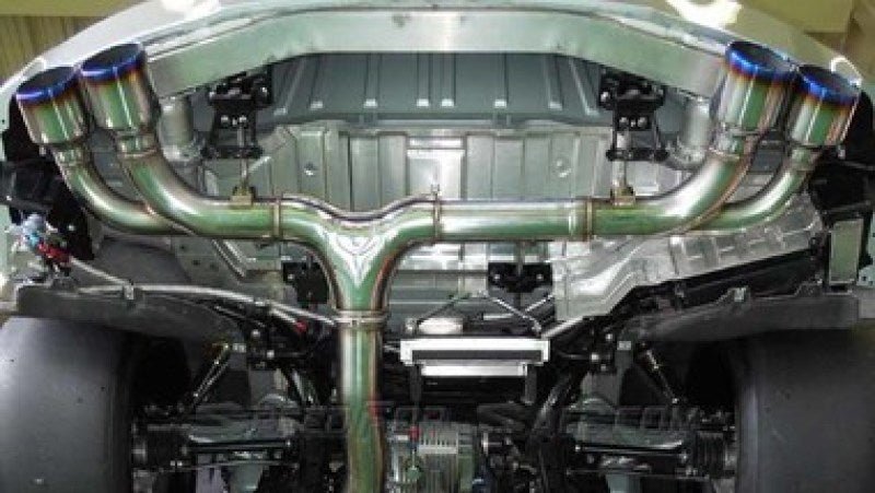 HKS [09-24 GT-R] Racing Muffler - Stainless Steel - JDMuscleMufflershks31008-KN001