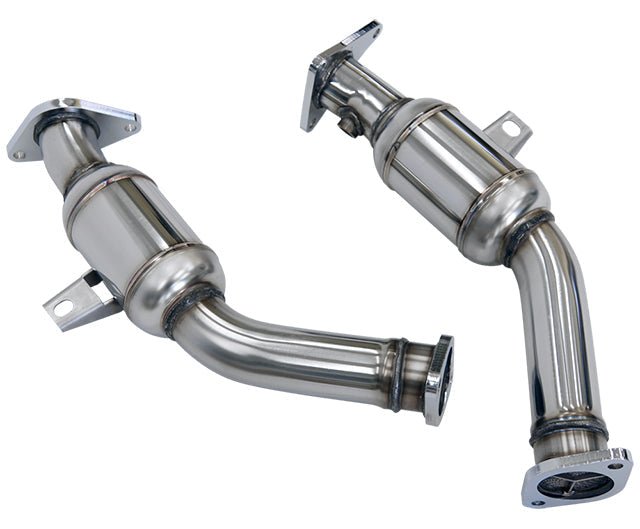 HKS [17+ Q50/Q60] VR30DDTT Front Pipe with Catalytic Converter - SUS304 Stainless Steel - JDMuscleFront Pipes and Downpipes / J-Pipeshks33006-KN001