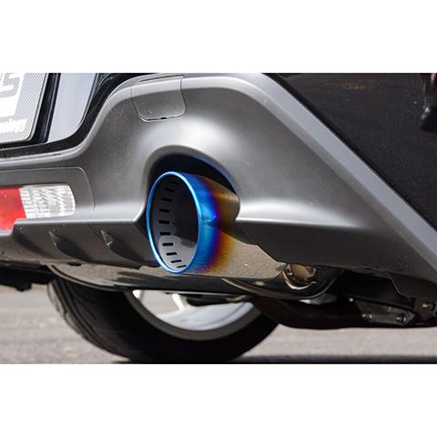 HKS 2022 BRZ/GR86 Legamax Premium Axle Back Exhaust w/ Burnt