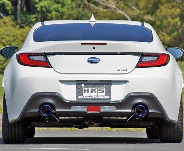 HKS 22 - 23 BRZ/GR86 Legamax Sports Catback Exhaust w/ Burnt Tips | 32018 - AF019 - JDMuscleCat Back Exhaust System32018-AF019