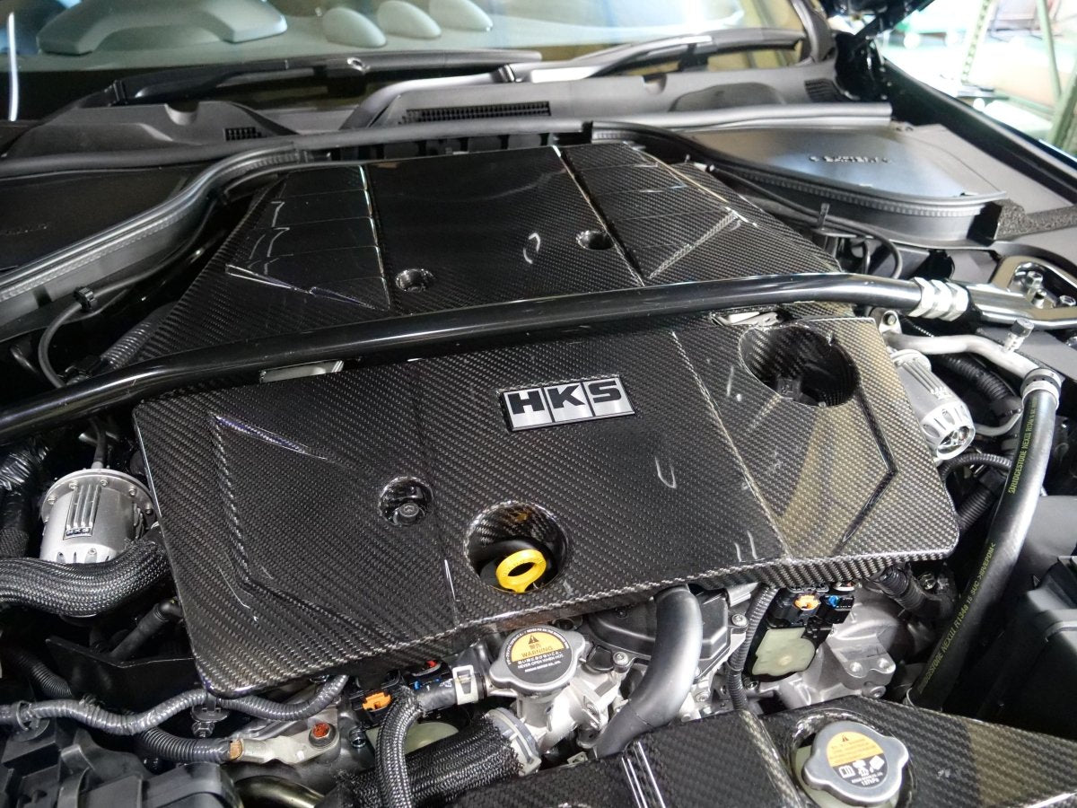 HKS 23 - 24 Nissan Z Dry Carbon Engine Cover | 70026 - AN001 - JDMuscleEngine Covershks70026-AN001