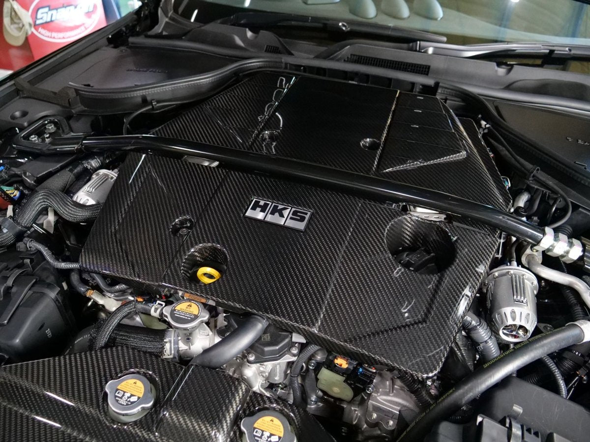 HKS 23 - 24 Nissan Z Dry Carbon Engine Cover | 70026 - AN001 - JDMuscleEngine Covershks70026-AN001