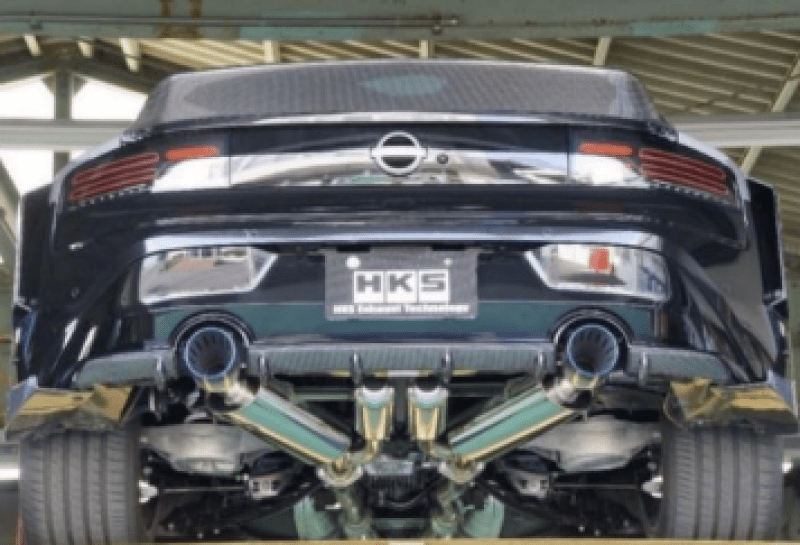 HKS 23 - 24 Nissan Z Super Turbo Muffler Catback Exhaust RZ34 VR30DDTT | 31029 - AN011 - JDMuscleCat Back Exhaust Systemhks31029-AN011