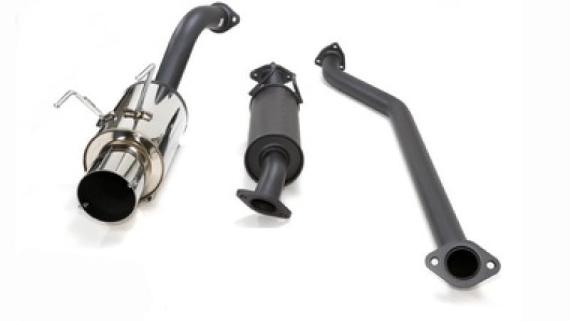 HKS Hi-Power Muffler for [02 Civic Si] - SUS304 Stainless Steel, Uncoated - JDMuscleMufflershks32003-BH001