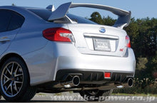 HKS 15-21 WRX/STI Super Turbo Dual Stainless Steel Tip Catback Exhaust | 31029-AF011