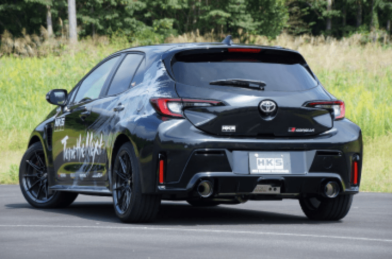 HKS [Toyota GR Corolla] LEGAMAX Sports Exhaust - Use w/ PN G89580 - T76010 - 00 | 31021 - AT009 - JDMuscleCat Back Exhaust Systemhks31021-AT009