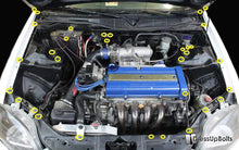 Honda Civic EK/EJ (1996 - 2000) Titanium Ti Engine Bay Kit - JDMuscleHardware KitsHON-026-Ti-GLDGold