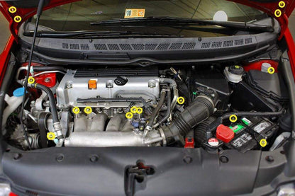 Honda Civic Si FG/FA (2006 - 2011) Titanium Ti Engine Bay Kit - JDMuscleHardware KitsHON-027-Ti-BLUBlue
