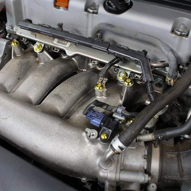 Honda Civic Si FG/FA (2006 - 2011) Titanium Ti Engine Bay Kit - JDMuscleHardware KitsHON-027-Ti-BLUBlue