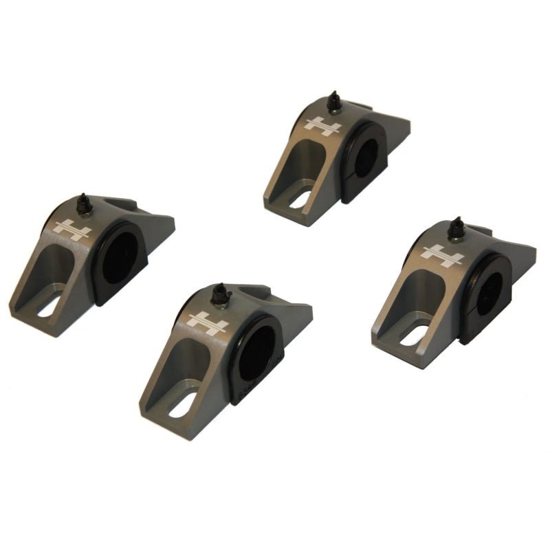 Hotchkis [07-12 G35/G37 Sedan] [09-12 370Z] [08-12 G37X AWD] Billet Sway Bar Bushing Bracket Kit - Black - JDMuscleSway Bar Mountshot22441-BB