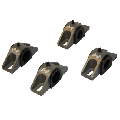 Hotchkis [07-12 G35/G37 Sedan] [09-12 370Z] [08-12 G37X AWD] Billet Sway Bar Bushing Bracket Kit - Black - JDMuscleSway Bar Mountshot22441-BB