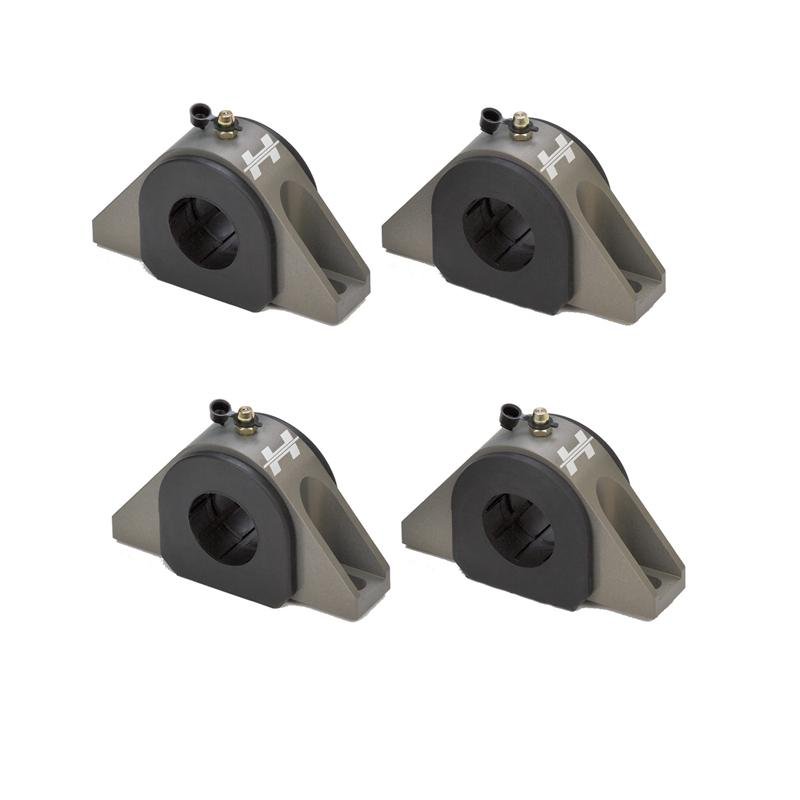 Hotchkis [07-12 G35/G37 Sedan] [09-12 370Z] [08-12 G37X AWD] Billet Sway Bar Bushing Bracket Kit - Black - JDMuscleSway Bar Mountshot22441-BB
