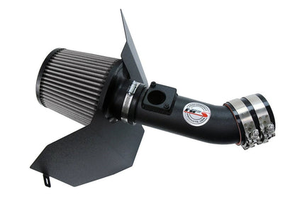 HPS Performance [02 - 07 WRX, 04 - 07 STI] Performance Short Ram Air Intake w/ Heat Shield - Black | 827 - 606WB - JDMuscleIntakesHPS827-606WB