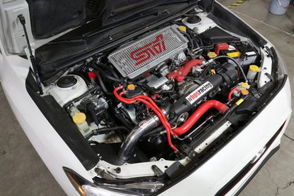 HPS Performance 15 - 20 STI Polished Cold Air Intake w/ Heatshield | 837 - 573P - JDMuscleIntakesHPS837-573P