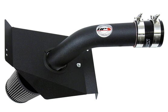 HPS Performance [15 - 21 STI] Black Cold Air Intake w/ Heatshield | 837 - 573WB - JDMuscleIntakesHPS837-573WB
