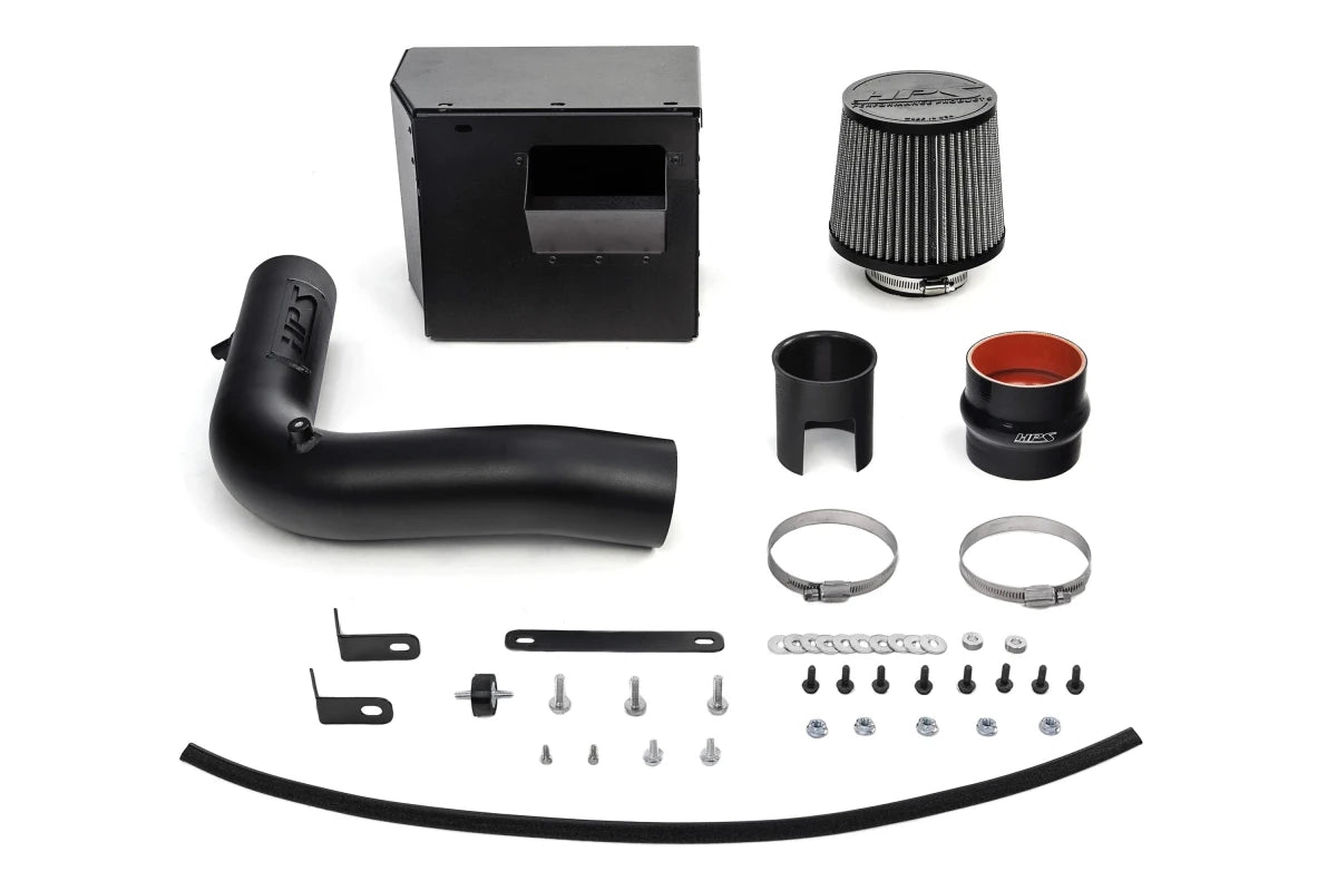HPS Performance Cold Air Intake Kit with Heat Shield, 22 - 24 WRX 2.4L Turbo, 827 - 727 - JDMuscleIntakesHPS827-727WB