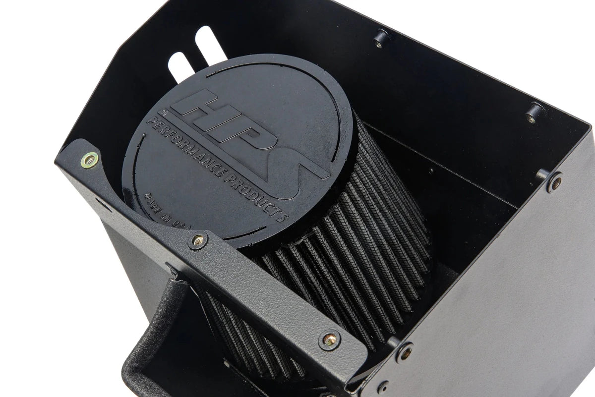 HPS Performance Cold Air Intake Kit with Heat Shield, 22 - 24 WRX 2.4L Turbo, 827 - 727 - JDMuscleIntakesHPS827-727WB