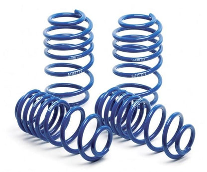 H&R Super Sport Spring Kit for 2015 - 2016 Ford Mustang V6/V8/2.3L EcoBoost - Lower Ride Height and Improved Handling | hrs51691 - 77 - JDMuscleSPK4339465