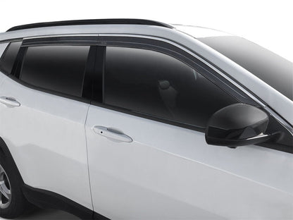 Husky Liners 03 - 07 Honda Accord Sedan Ventvisor Low Profile (4pc) - Chrome - JDMuscleSPKhsl2884010