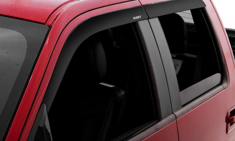 Husky Liners 05 - 15 Toyota Tacoma Access Cab Ventvisor Low Profile Smoke - Weather Protection and Aerodynamic Style | hsl2854038 - JDMuscleSPK833053