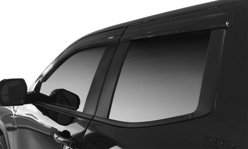 Husky Liners 05 - 15 Toyota Tacoma Access Cab Ventvisor Low Profile Smoke - Weather Protection and Aerodynamic Style | hsl2854038 - JDMuscleSPK833053