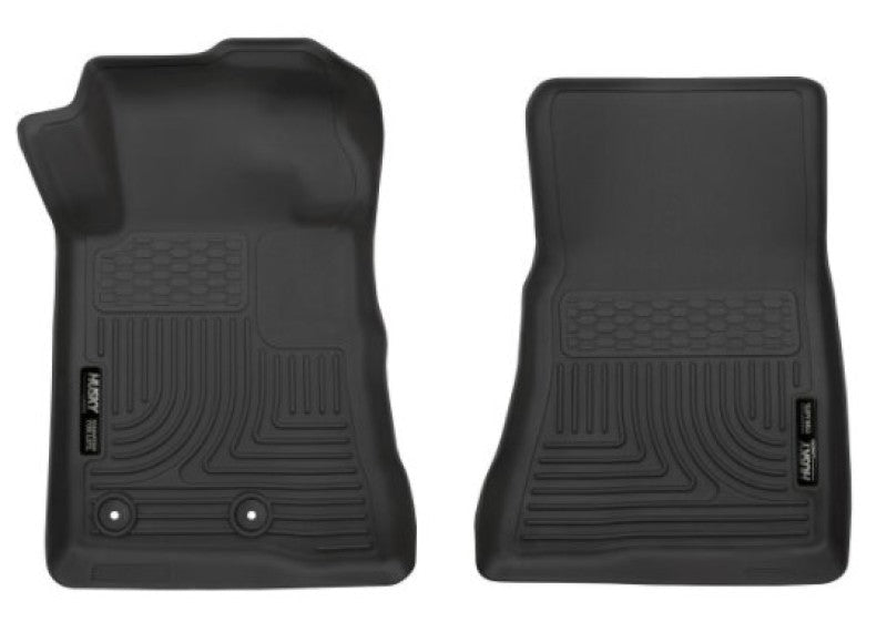 Husky Liners 15 - 22 Ford Mustang X - act Contour Series Front Floor Liners - Black | hsl55471 - JDMuscleSPK464672