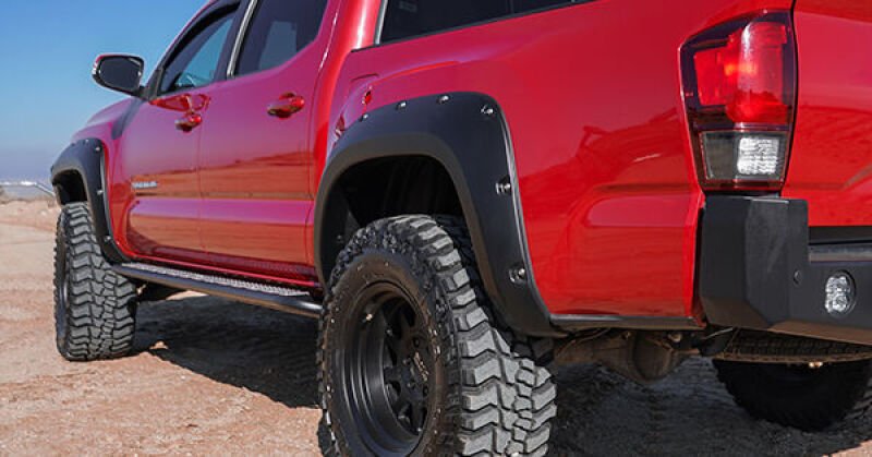 Husky Liners 16 - 23 Toyota Tacoma Pocket Style Fender Flares - 4 Piece Set - JDMuscleSPKhsl2803922