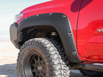 Husky Liners 16 - 23 Toyota Tacoma Pocket Style Fender Flares - 4 Piece Set - JDMuscleSPKhsl2803922