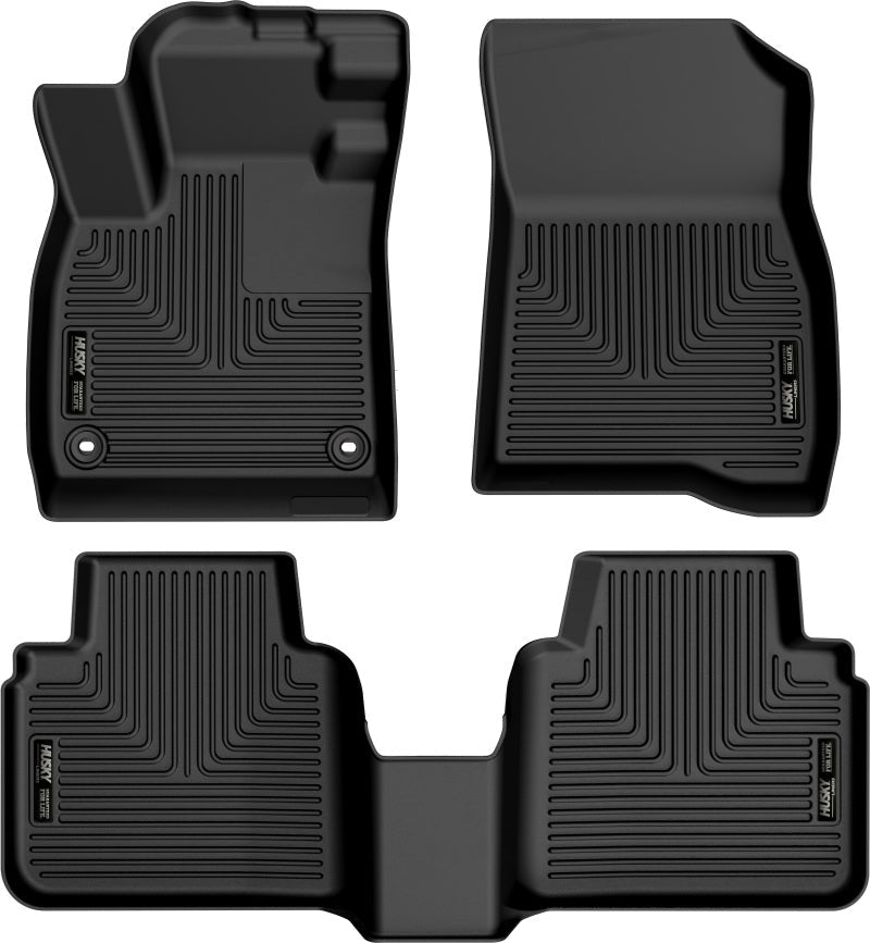 Husky Liners 2023 Honda Accord Weatherbeater Black Front & 2nd Seat Floor Liners - JDMuscleSPKhsl99421