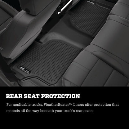 Husky Liners 2023 Honda Accord Weatherbeater Black Front & 2nd Seat Floor Liners - JDMuscleSPKhsl99421