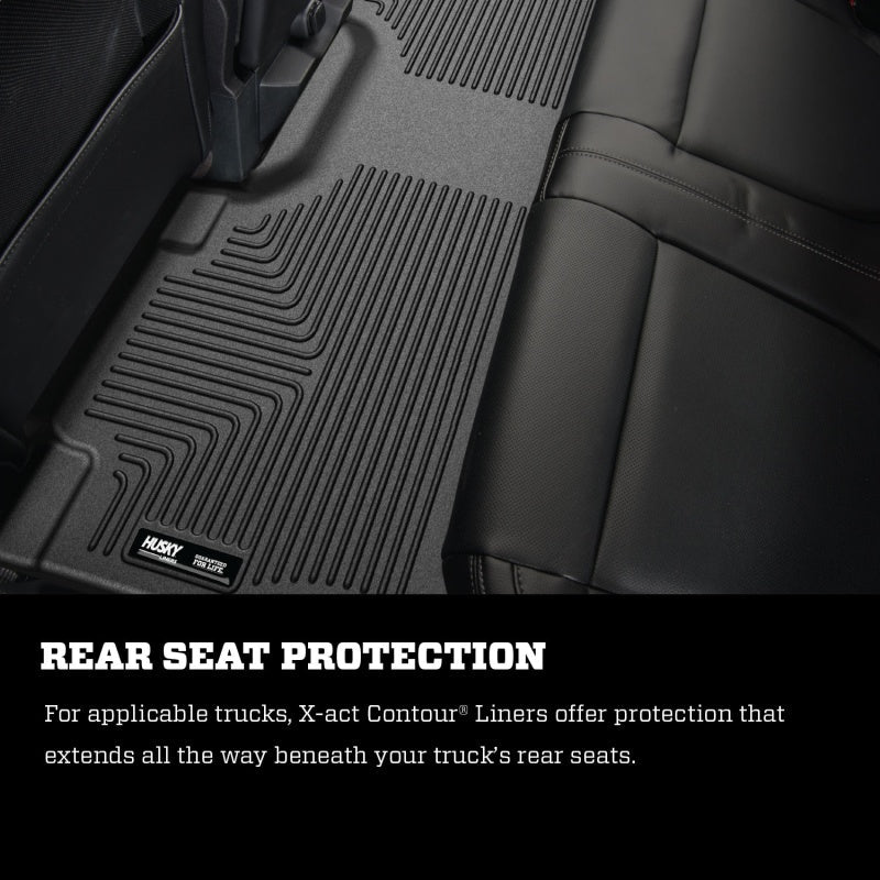 Husky Liners 2023+ Honda Accord X - Act Contour Black Front Floor Liners - JDMuscleSPKhsl50901