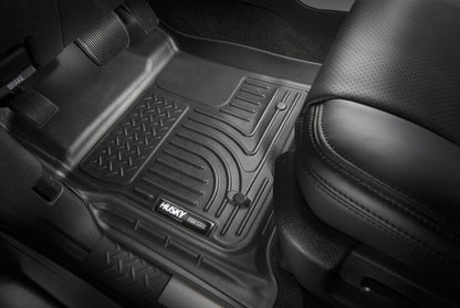 Husky Liners 2024 Toyota Tacoma Double Cab WeatherBeater 2nd Row Black Floor Liners | hsl14921 - JDMuscleSPK802804