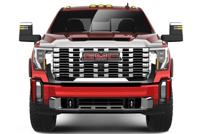 Husky Liners Aeroskin Hood Protector - Chrome for Toyota Tacoma 2005 - 2011 | hsl2892034 - JDMuscleSPK833284