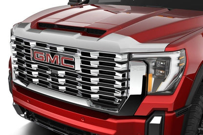 Husky Liners Aeroskin Hood Protector - Chrome for Toyota Tacoma 2005 - 2011 | hsl2892034 - JDMuscleSPK833284
