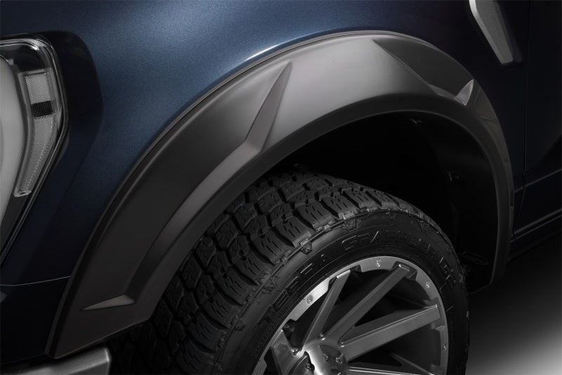 Husky Liners DRT Style Fender Flares for Toyota Tundra 2014 - 2021, 4 - Piece Black | hsl2803923 - JDMuscleSPK832233
