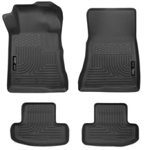 Husky Liners WeatherBeater Combo Floor Liners for 2010 - 2013 Ford Mustang, Black | hsl98371 - JDMuscleSPK277479