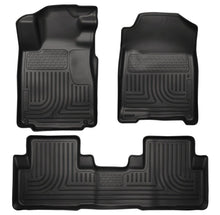 Husky Liners WeatherBeater Combo Floor Liners for 2010 - 2013 Ford Mustang, Black | hsl98371 - JDMuscleSPK277479