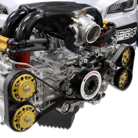 IAG 02 - 14 WRX / 04 - 21 STI / 05 - 12 LGT / 04 - 13 FXT Black Timing Belt Kit | Competition Tensioner / Belt / Guide | IAG - ENG - 5130BK - JDMuscleTiming Belt ComponentsIAG-ENG-5130BK