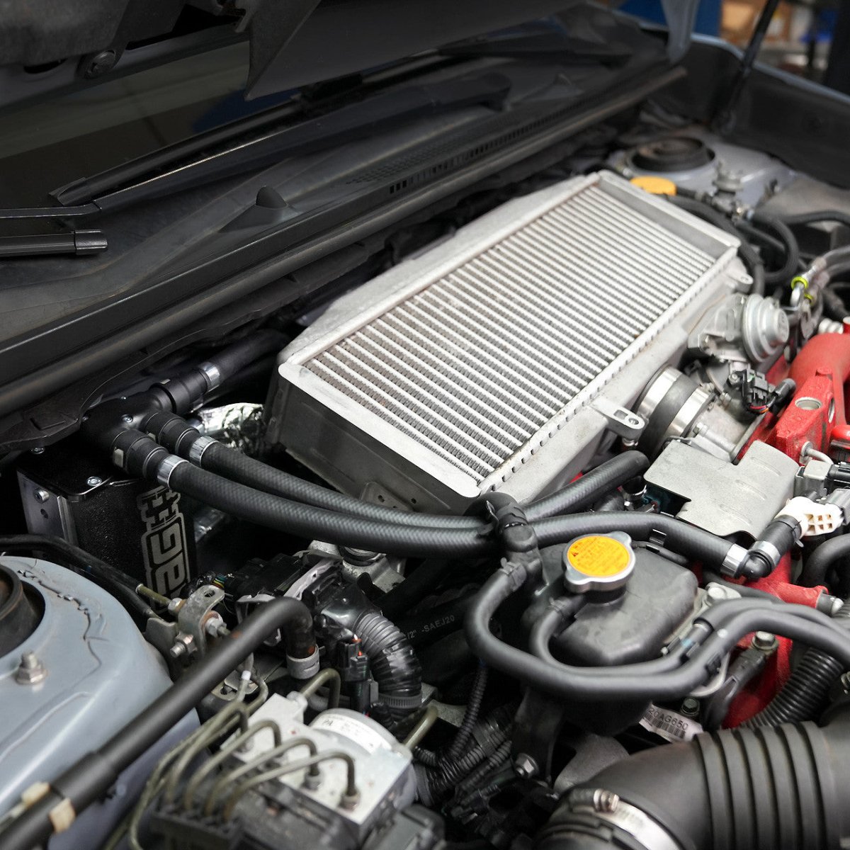 IAG 08 - 14 WRX & 08 - 21 STI Air / Oil Separator | AOS | IAG - ENG - 7186BK - JDMuscleAir Oil SeparatorsIAG-ENG-7186BK