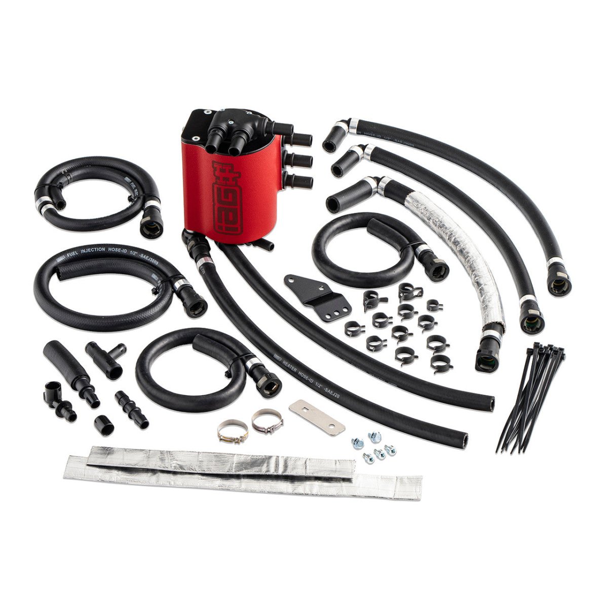 IAG 08 - 14 WRX & 08 - 21 STI Air / Oil Separator | AOS | IAG - ENG - 7186RD - JDMuscleAir Oil SeparatorsIAG-ENG-7186RD