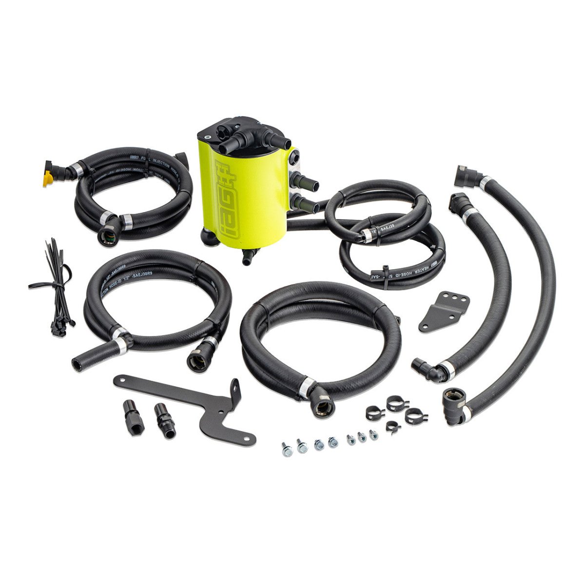 IAG 15 - 21 Impreza WRX Air / Oil Separator AOS Fits | IAG - ENG - 7187 - JDMuscleAir Oil SeparatorsIAG-ENG-7187BKBlack