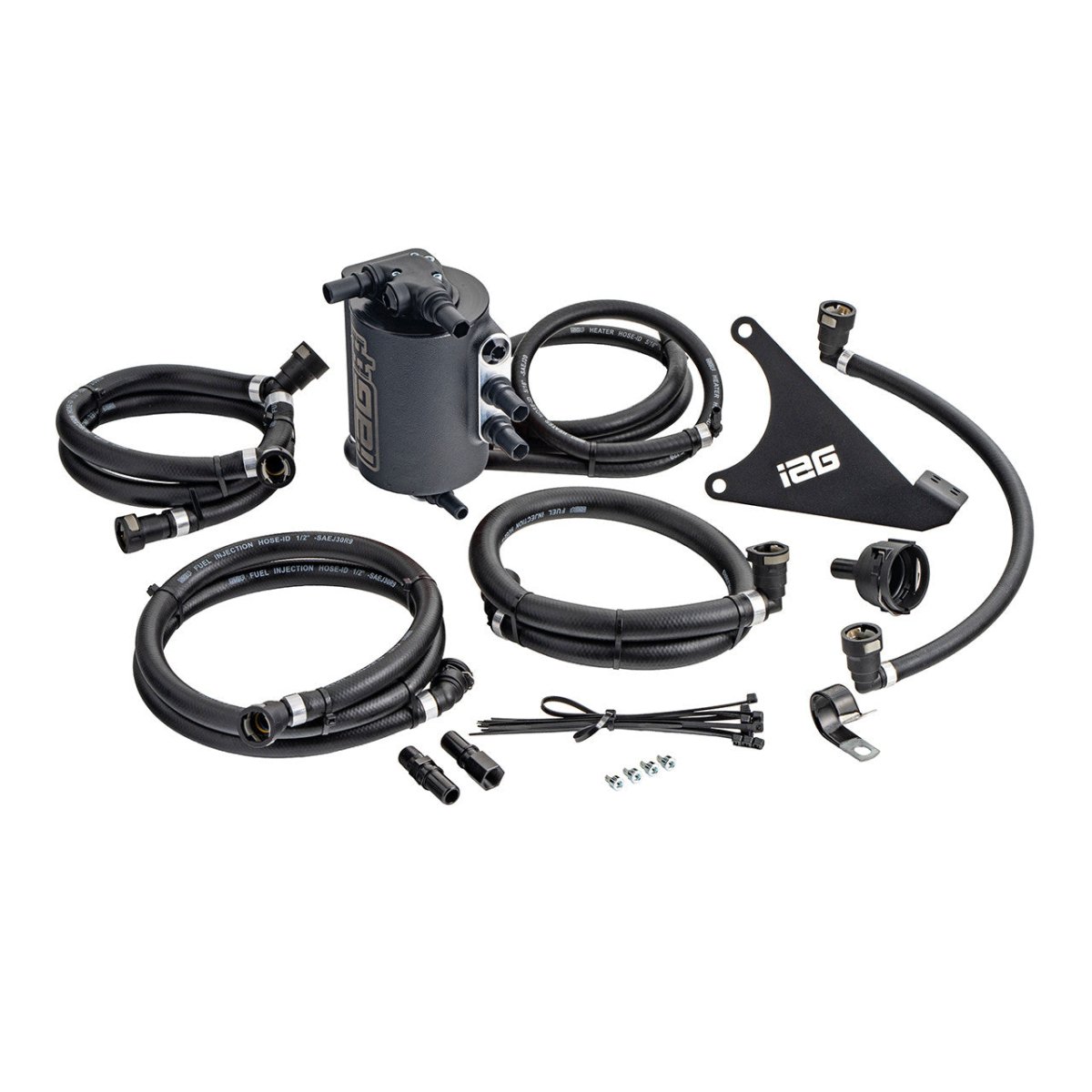 IAG [22 - 26 WRX] Air / Oil Separator - Black | IAG - ENG - 7188BK - JDMuscleAir Oil SeparatorsIAG-ENG-7188BK