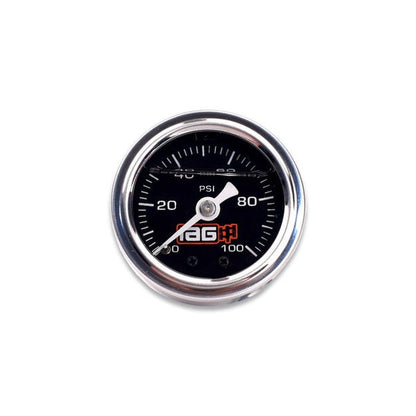 IAG Performance 0 - 100 PSI Liquid Filled Fuel Pressure Gauge Black Face | IAG - AFD - 2050 - JDMusclePressure GaugesIAG-AFD-2050