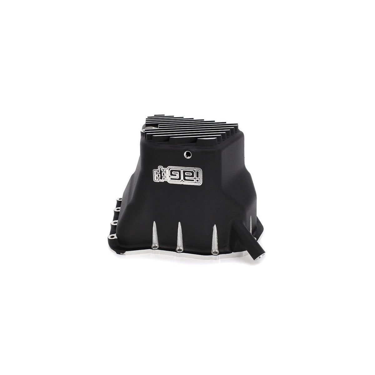 IAG Performance 02 - 14 WRX, 04 - 21 STI, 05 - 09 LGT, 04 - 13 FXT Blemished EJ Street Series Oil Pan | Black / Condition B07 | BLEM - ENG - 2200BK - B07 - JDMuscleOil PansBLEM-ENG-2200BK-B07