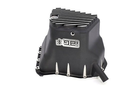 IAG Performance 02 - 14 WRX / 04 - 21 STI / 05 - 09 LGT / 04 - 13 FXT Street Series Oil Pan Black | IAG - ENG - 2200BK - JDMuscleOil PansIAG-ENG-2200BK