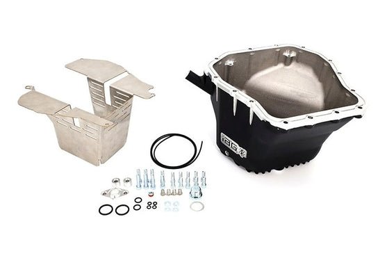 IAG Performance 02 - 14 WRX / 04 - 21 STI / 05 - 09 LGT / 04 - 13 FXT Street Series Oil Pan Black | IAG - ENG - 2200BK - JDMuscleOil PansIAG-ENG-2200BK